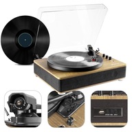 HQ vintage gramofón s USB BT+ reproduktormi Vinyl
