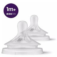 Philips Avent Responzívny cumlík Natural 1m+ 2ks Philips Avent Responzívny cumlík Natural 1m+ 2ks