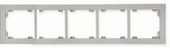 Päťnásobný rám Karlik Deco, strieborná metalíza Päťnásobný rám Karlik Deco, strieborná metalíza