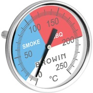 Termometr do wędzarni 0-250°C 101200 Browin Termometr do wędzarni 0-250°C 101200 Browin