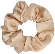 SILK gumička do vlasov - SILK Scrunchie - 100% SILK - béžová SILK gumička do vlasov - SILK Scrunchie - 100% SILK - béžová