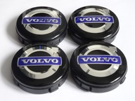 4 x Emblémy stredových krytov pre ráfiky VOLVO 64 mm, čierne 4 x Emblémy stredových krytov pre ráfiky VOLVO 64 mm, čierne