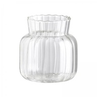5x moderné vázy z krištáľového skla Hydroponické vázy