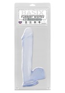 VEĽKÉ GÉLOVÉ DILDO BASIX DONG 12'' 30cm VEĽKÉ GÉLOVÉ DILDO BASIX DONG 12'' 30cm
