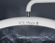 Biela beztienistá kozmetická lampa Pol Moon II