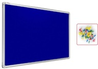 Plstená textilná doska 180x100cm + špendlíky Plstená textilná doska 180x100cm + špendlíky