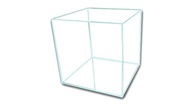 OptiWhite akvárium 25x25x25 najvyššej kvality 4mm OptiWhite akvárium 25x25x25 najvyššej kvality 4mm