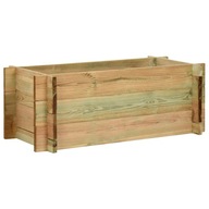 Záhradný box impregnovaný borovicovým drevom 80 c