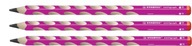 Ceruzka STABILO EASYgraph hrubá trojuholníková ružová x3
