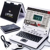 VZDELÁVACÍ LAPTOP PRE DETI 80 FUNKCIÍ USB POĽSK