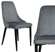 LORIENT Velvet Graphite zamatová stolička LORIENT Velvet Graphite zamatová stolička