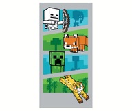MINECRAFT plážová osuška 70x140 Bavlna MINECRAFT plážová osuška 70x140 Bavlna