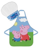 Kuchynská zástera Peppa Pig 3278 na 3-8 rokov Kuchynská zástera Peppa Pig 3278 na 3-8 rokov