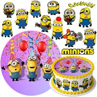 SÚPRAVA TORTOVÝCH TORT MINIONS + POSTAVY + TEXT SÚPRAVA TORTOVÝCH TORT MINIONS + POSTAVY + TEXT