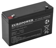 Nabíjacia batéria EUROPOWER EP 6V 12Ah 6-9 rokov