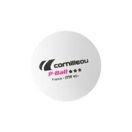 Cornilleau P-BALL ITTF loptičky na stolný tenis, biele, 3 ks N/A