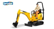 Mikrorýpadlo Bruder 62002 JCB 8010 CTS s figúrkou Mikrorýpadlo Bruder 62002 JCB 8010 CTS s figúrkou