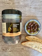 Grécke olivy kalamata v olivovom oleji 1kg po scedení