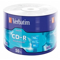 Verbatim CD-R 700 MB 50 ks Extra ochrana