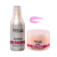SLEEK LINE BLOND BLUSH maska 250 ml + šampón 300 ml sada SLEEK LINE BLOND BLUSH maska 250 ml + šampón 300 ml sada