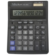 Vektorová kancelárska kalkulačka VC-554 Vektorová kancelárska kalkulačka VC-554