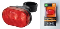 Zadné svietidlo na bicykel Torch tail bright 3 black Zadné svietidlo na bicykel Torch tail bright 3 black