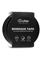 Viazanie - Black Bondage Tape 20 m