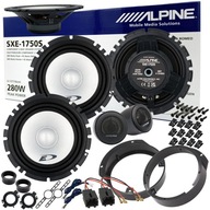 Samostatné reproduktory ALPINE dištančné redukcie pre CITROEN C3 PICASSO REAR Samostatné reproduktory ALPINE dištančné redukcie pre CITROEN C3 PICASSO REAR
