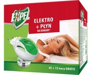 EXPEL 60 nocí Elektrofumigátor na komáre + kvapalina