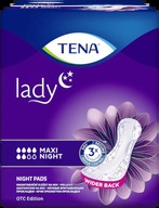 6x špeciálne hygienické vložky TENA Lady Maxi Night