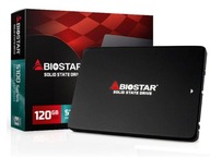 BIOSTAR SSD 120GB S120 SATA3 2.5 550/440 Mbps