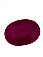 RUBY OVÁL NATURAL 8x6,1 mm 1,45 CT RUBY OVÁL NATURAL 8x6,1 mm 1,45 CT