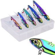 SET 5x KOVOVÝ Wobler Nástraha PIKE ZANDER 5-20g BOX SET 5x KOVOVÝ Wobler Nástraha PIKE ZANDER 5-20g BOX