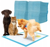 Hygienické podložky pre psov 45x60cm Absorpčné podložky na učenie sa 50 ks. Hygienické podložky pre psov 45x60cm Absorpčné podložky na učenie sa 50 ks.