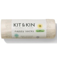 KIT&KIN Bezzápachové vrecká na použité plienky KIT&KIN Bezzápachové vrecká na použité plienky