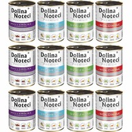 DOLINA NOTECI PREMIUM 400G Vlhčené KRMIVO PRE PSA rôzne príchute MIX 12 x 400g DOLINA NOTECI PREMIUM 400G Vlhčené KRMIVO PRE PSA rôzne príchute MIX 12 x 400g