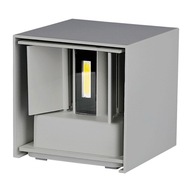 BRIDGELUX 6W CUBICAL nástenné LED svietidlo VT-759 šedé BRIDGELUX 6W CUBICAL nástenné LED svietidlo VT-759 šedé