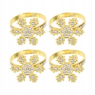 Banketová spona do jedálne Diamond Snowflake 4 ks Banketová spona do jedálne Diamond Snowflake 4 ks