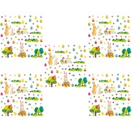 5 sád veľkonočných vajíčok Bunny Window Clings 5 sád veľkonočných vajíčok Bunny Window Clings