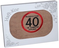 UTERÁK 70x140 S VÝŠIVKOU NA DARČEK K 40. NARODENINÁM UTERÁK 70x140 S VÝŠIVKOU NA DARČEK K 40. NARODENINÁM