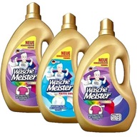 WascheMeister Gold SET nemeckých gélov na pranie tkanín DE 3x2l WascheMeister Gold SET nemeckých gélov na pranie tkanín DE 3x2l