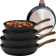 SADA TRADIČNEJ PANvice, ŽULOVÝ POVLAK SET 4KS 20/24/26/28CM SADA TRADIČNEJ PANvice, ŽULOVÝ POVLAK SET 4KS 20/24/26/28CM