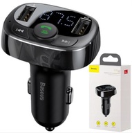 Baseus transmitter rádiová nabíjačka do auta FM Bluetooth handsfree Baseus transmitter rádiová nabíjačka do auta FM Bluetooth handsfree