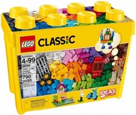 Klasické bloky 10698 Kreatívne bloky veľká krabica
