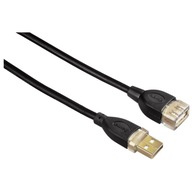 USB 2.0 A/A M/F Gold PREdlžovací kábel 1,8 m. HAMA USB 2.0 A/A M/F Gold PREdlžovací kábel 1,8 m. HAMA