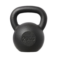 TRÉNINGOVÝ KETTLEBELL Čierny 20kg HMS SOLID