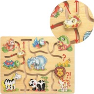zoo zvieratá bludisko puzzle zoo zvieratá bludisko puzzle