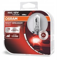 OSRAM NIGHT BREAKER SILVER +100% H4 12V DUO BOX OSRAM NIGHT BREAKER SILVER +100% H4 12V DUO BOX