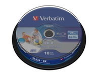 10x Verbatim BD-R Blu-ray Disc 25 GB TLAČ TLAČ 10x Verbatim BD-R Blu-ray Disc 25 GB TLAČ TLAČ