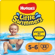 HUGGIES Little Swimmers 5-6 (12-18kg) 3x11 ks